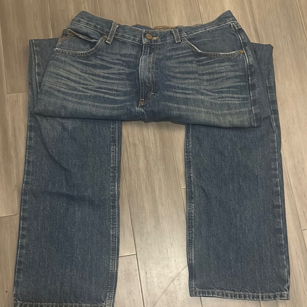 Ariat Blue Relaxed Fit Jeans 34x38